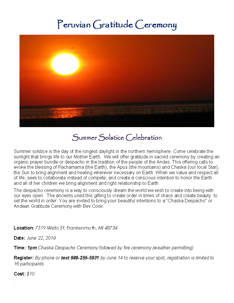 Summer Solstice 2019