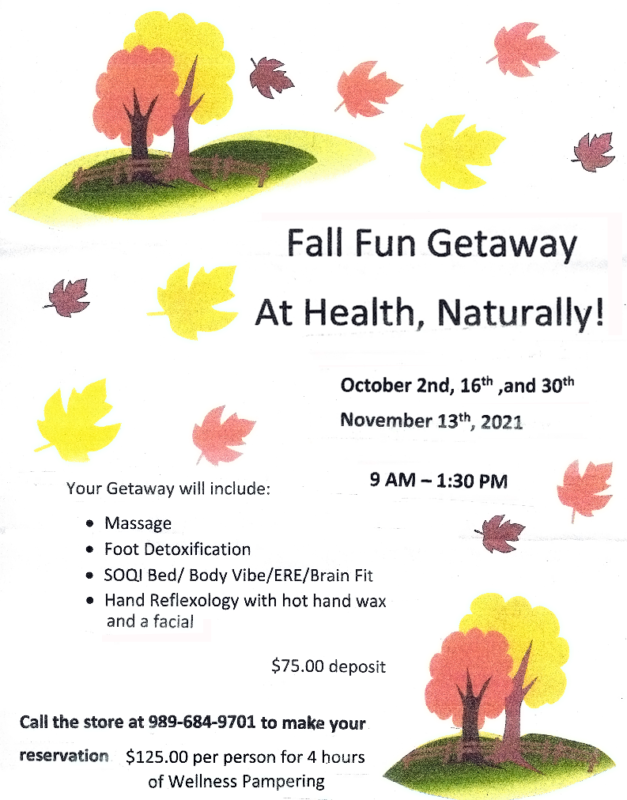 2021 Fall Fun Getaway