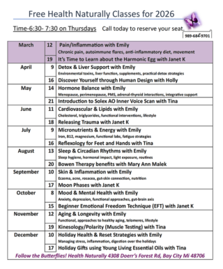 2026 HN Class Schedule - March