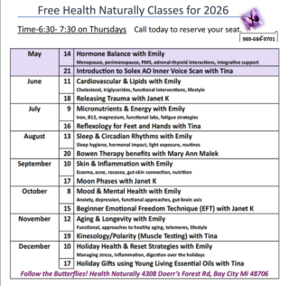 2026 HN Class Schedule - May