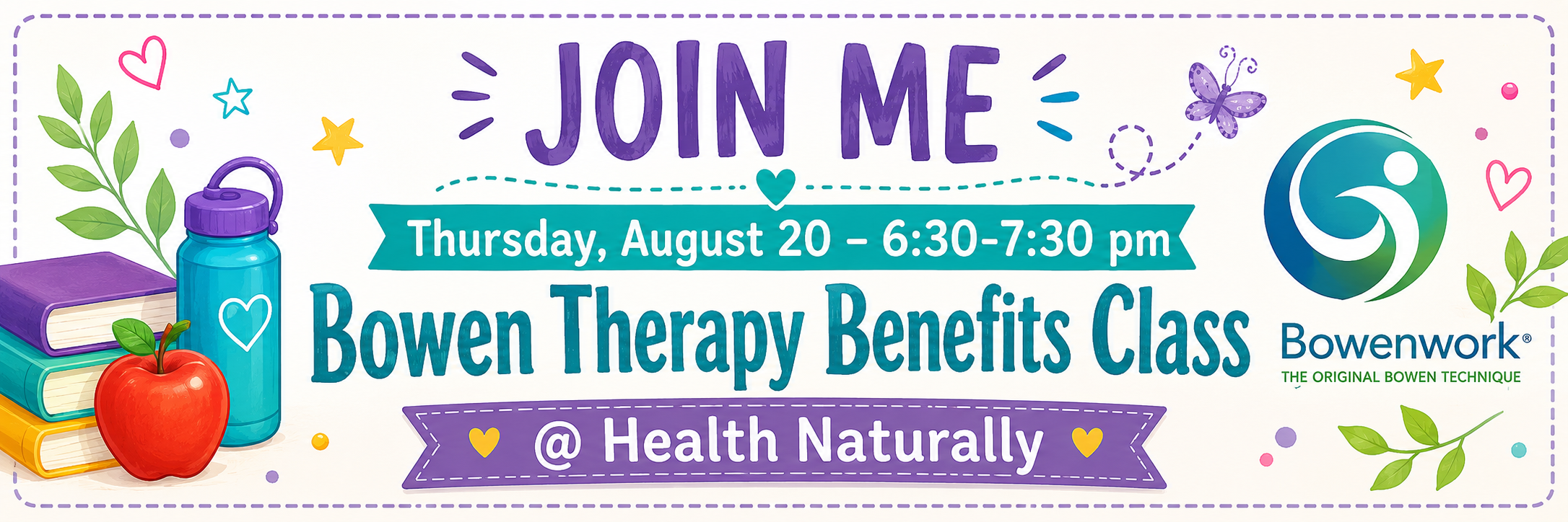 Bowenwork Therapy Benefits Class promo