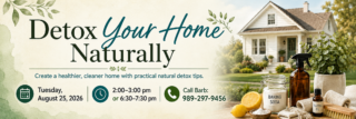 Detox your Home Naturally header