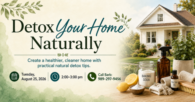 Detox Your Home Event