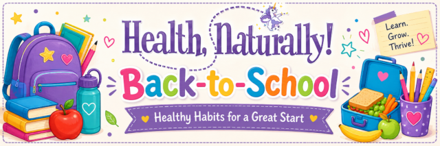 Back to School Healthy Habit Header